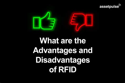 rfid sensor tags pros and cons|advantages of rfid.